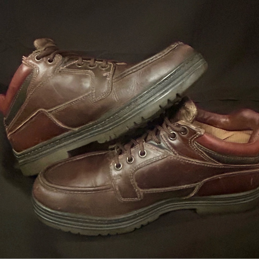 Timberland Gore-Tex Chukka Boots Men's size 11 Brown Leather Boots 37042 Vintage